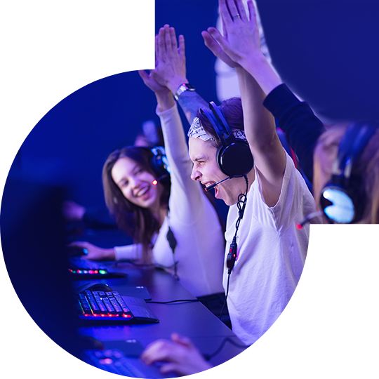 U乐国际独家双向驱动技术<br>让电竞玩家尽情享受极致高速快感